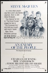 9t1417 ENEMY OF THE PEOPLE 1sh 1978 Steve McQueen, from the play by Henrik Ibsen!