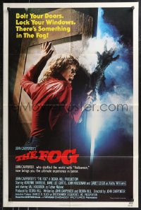 9t1468 FOG style B 1sh 1980 John Carpenter, what you can't see won't hurt you, it'll kill you!