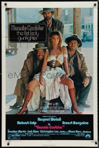 9t1533 HANNIE CAULDER 1sh 1972 sexiest cowgirl Raquel Welch, Jack Elam, Culp, Ernest Borgnine