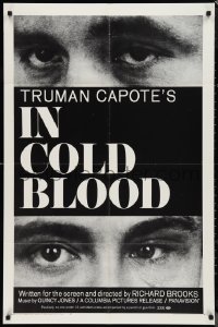 9t1585 IN COLD BLOOD 1sh 1968 Richard Brooks directed, Robert Blake, Scott Wilson, Truman Capote!