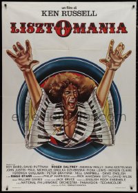 9t0179 LISZTOMANIA Italian 1p 1977 Ken Russell directed, cool different artwork of Roger Daltrey!