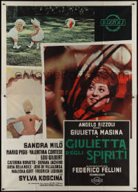 9t0107 JULIET OF THE SPIRITS Italian 2p 1965 Federico Fellini's Giulietta degli Spiriti, Masina