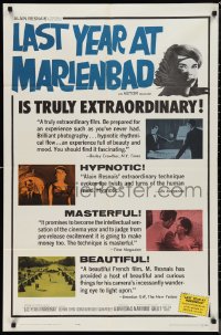 9t1652 LAST YEAR AT MARIENBAD 1sh 1962 Alain Resnais' L'Annee derniere a Marienbad!