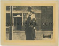 9t0343 EASY STREET LC R1910s Tramp Charlie Chaplin turns policeman in rough neighborhood, rare!