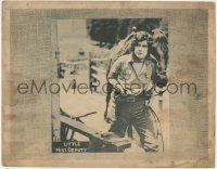 9t0396 LITTLE MISS DEPUTY LC 1919 great c/u of deputy sheriff Texas Guinan w/gun drawn, ultra rare!