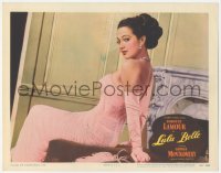 9t0402 LULU BELLE LC #5 1948 great image of sexy Dorothy Lamour in pink dress with bare shoulder!