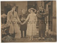 9t0414 MARRIED TO ORDER LC 1920 Oliver Hardy with Charley Chase & Rosemary Theby, ultra rare!