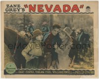 9t0430 NEVADA LC 1927 Thelma Todd & man carry wounded Gary Cooper, from the novel by Zane Grey!