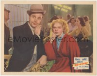 9t0435 ON THE AVENUE LC 1937 close up of pretty Alice Faye & Dick Powell, Irving Berlin musical!