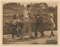 9t0439 OUR GANG LC 1922 Anna Mae Bilson & Jackie Condon are backing their men, very rare!