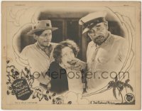 9t0444 PARADISE LC 1926 wild cat Betty Bronson biting bad man Noah Beery's finger, ultra rare!