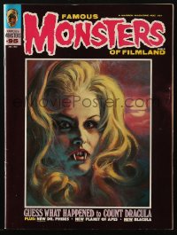 9t0087 FAMOUS MONSTERS OF FILMLAND #95 magazine January 1973 Dominguez art vampire Claudia Barron!