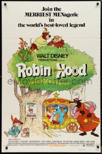 9t1893 ROBIN HOOD 1sh 1973 Walt Disney's cartoon version, the way it REALLY happened!