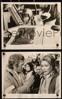 9t1047 LE MANS 8 8x10 stills 1971 great images of race car driver Steve McQueen & Elga Andersen!