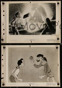 9t1078 MELODY TIME 3 8x11 key book stills 1948 Disney cartoon, great images of Johnny Appleseed!