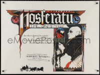 9w0783 NOSFERATU THE VAMPYRE British quad 1979 Werner Herzog, Palladini art of vampire Klaus Kinski!