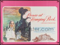 9w0786 PICNIC AT HANGING ROCK British quad 1976 Peter Weir classic about vanishing schoolgirls!