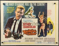 9w0648 TWILIGHT OF HONOR 1/2sh 1963 Richard Chamberlain, Nick Adams, Joey Heatherton!