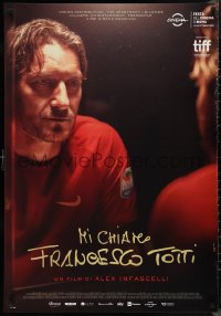 9w0393 MY NAME IS FRANCESCO TOTTI Italian 1sh 2020 Infascelli's Mi Chiamo Francesco Totti!