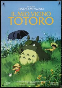 9w0394 MY NEIGHBOR TOTORO Italian 1sh 2009 classic Hayao Miyazaki anime cartoon, great image!