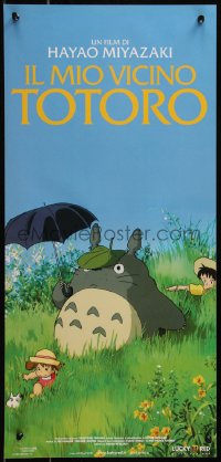 9w0270 MY NEIGHBOR TOTORO Italian locandina 2009 classic Hayao Miyazaki anime cartoon, great image!