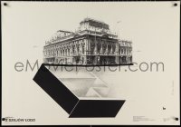 9w0930 Z DZIEJOW LODZI exhibition Polish 27x39 1978 Pawel Udorowiecki artwork of the museum!