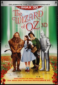 9w1483 WIZARD OF OZ advance DS 1sh R2013 Victor Fleming, Judy Garland all-time classic, rated PG!