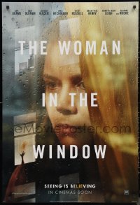 9w1487 WOMAN IN THE WINDOW int'l teaser DS 1sh 2020 Amy Adams in the title role, seeing Is believing!