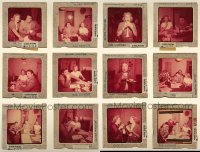 9x0757 LOT OF 12 HONEYMOONERS 3X3 TRANSPARENCIES 1950s Jackie Gleason, Art Carney, Audrey Meadows