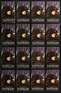 9x0621 LOT OF 25 R81 NAPOLEON SOUVENIR PROGRAM BOOKS R1981 Dieudonne as Bonaparte, Abel Gance