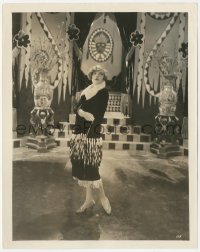 9y1179 DOROTHY MACKAILL 8x10 still 1926 modeling cloak w/ body of seal with ermine tails & collar!