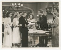 9y1199 FOUR DAUGHTERS 8.25x10 still 1938 Claude Rains, Lane Sisters & Gale Page by Bert Six!