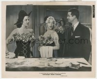 9y1207 GENTLEMEN PREFER BLONDES 8.25x10 still 1953 Noonan stares at Marilyn Monroe & Jane Russell!