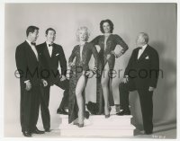 9y1203 GENTLEMEN PREFER BLONDES 7.5x9.5 still 1953 Marilyn Monroe, Russell, Noonan, Coburn, Reid!