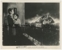 9y1210 GIGANTIS THE FIRE MONSTER 8.25x10 still 1959 Godzilla & Angurus fighting by scared couple!