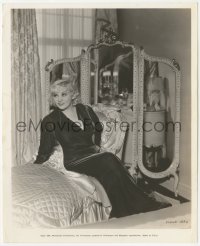 9y1247 MAE WEST 8.25x10 still 1934 in a corner of her famous bedroom by Louis XV chaise lounge!