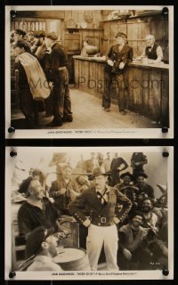 9y1449 MOBY DICK 2 8x10 stills 1930 great images of John Barrymore as Captain Ahab!