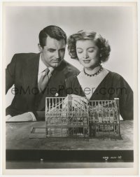 9y1262 MR. BLANDINGS BUILDS HIS DREAM HOUSE 8x10.25 still 1948 Cary Grant & Myrna Loy over model!