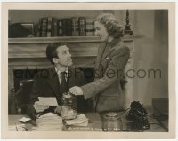 9y1263 MR. SMITH GOES TO WASHINGTON 8x10 still 1939 Jean Arthur donates money to James Stewart!