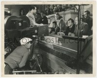 9y1264 MR. SMITH GOES TO WASHINGTON candid 8.25x10 still 1939 Capra filming Jean Arthur by Lippman!