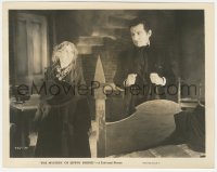 9y1269 MYSTERY OF EDWIN DROOD 8x10.25 still 1934 c/u of Claude Rains & Tilbury, Charles Dickens