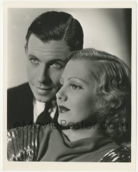 9y1297 PUBLIC MENACE 8x10.25 still 1935 best portrait of Jean Arthur & George Murphy by Schafer!