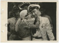 9y1298 RAIN 8x11 key book still 1932 Joan Crawford as prostitute Sadie Thompson & Walter Catlett!