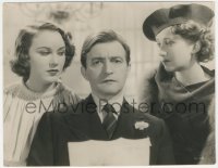 9y1149 CLAIRVOYANT deluxe English 7.5x9.5 still 1934 Claude Rains between Fay Wray & Jane Baxter!