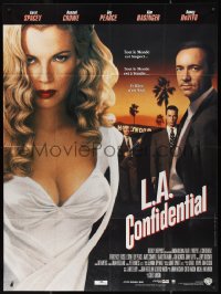 9y1927 L.A. CONFIDENTIAL French 1p 1997 Kevin Spacey, Russell Crowe, sexy Kim Basinger!