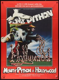 9y1969 MONTY PYTHON LIVE AT THE HOLLYWOOD BOWL French 1p 1983 great wacky meat grinder image!