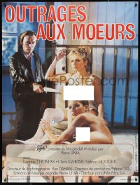 9y1996 OUTRAGES AUX MOEURS French 1p 1985 Pierre Unia's sexy Outrages Upon Morals, different!