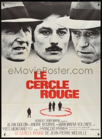 9y2019 RED CIRCLE French 1p 1970 Jean-Pierre Melville's Le Cercle Rouge, Delon, Bourvil, Volonte