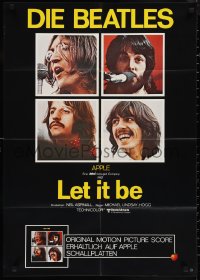 9y0399 LET IT BE German 1970 Beatles, John Lennon, Paul McCartney, Ringo Starr, George Harrison