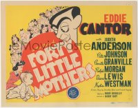 9y0602 FORTY LITTLE MOTHERS TC 1940 art of Eddie Cantor & ladies by Al Hirschfeld, Busby Berkeley!